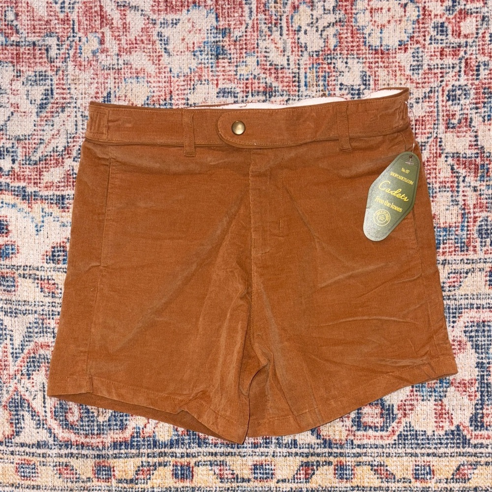 Cadets Corduroy Shorts SZ 12-14 (28-31” Waist) NWT